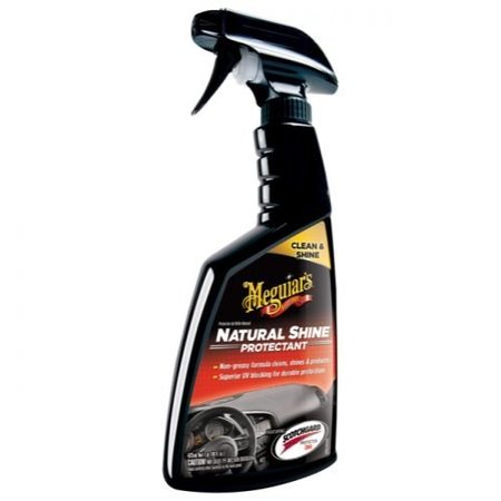MEGUIARS WAX Use On Vinyl/ Rubber/ Plastic, Natural Shine, Unscented, 16 Ounce Spray Bottle G4116